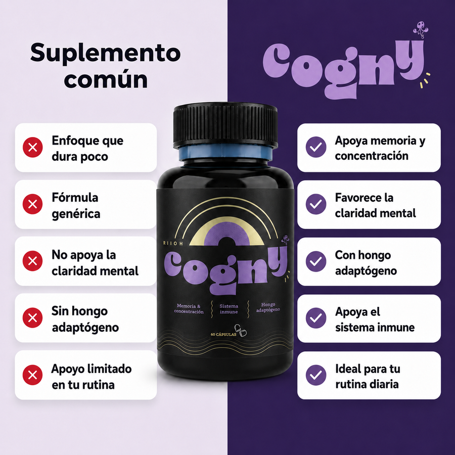 COGNY 🧠 Tratamiento natural contra la fatiga mental