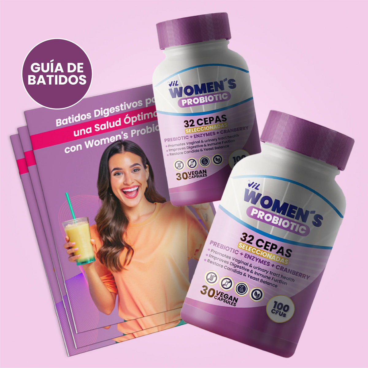 Vil Women's Probiotic - Salud Íntima Completa