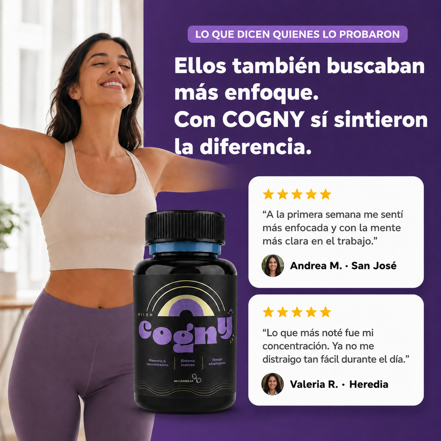 COGNY 🧠 Tratamiento natural contra la fatiga mental
