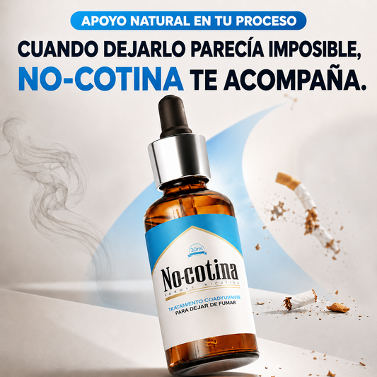 NO-COTINA 🍃 Apoyo natural para dejar el cigarrillo