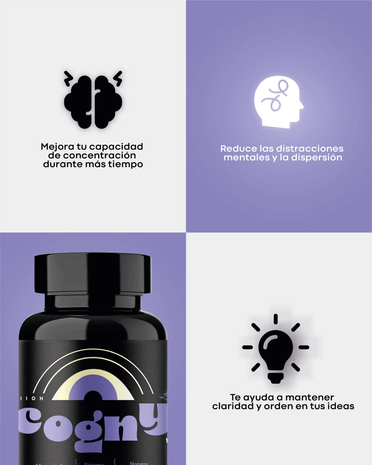 Beneficios de RIIOH COGNY: concentración, menos distracciones, claridad